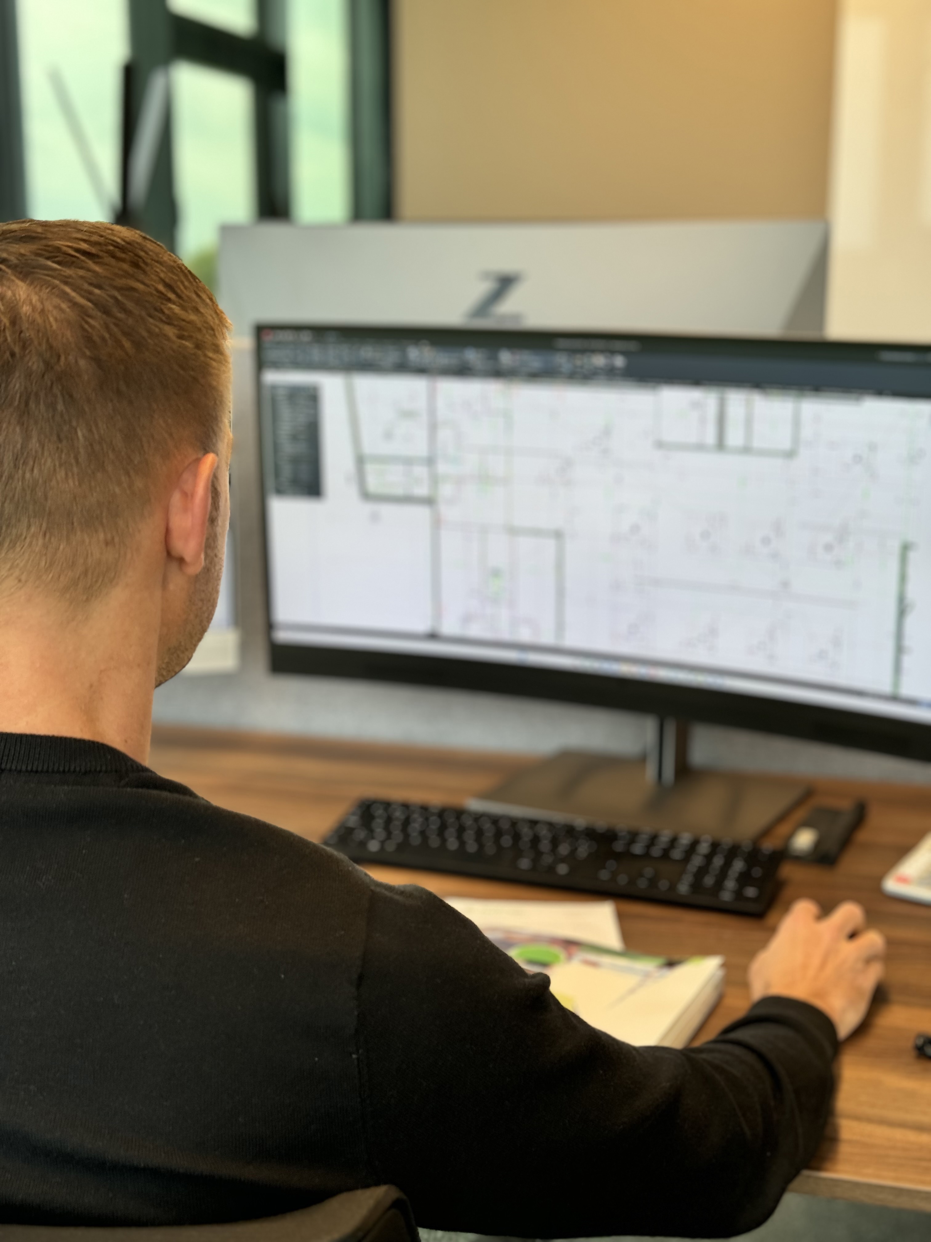 Afbeelding, Collega aan het werk